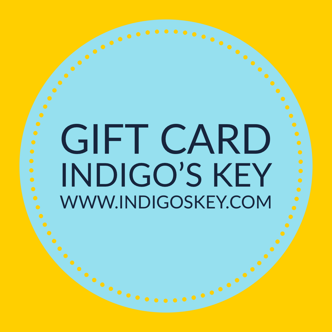 Gift Card to shop at Indigo's Key online store